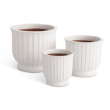 Napa White MAKENNA POTS, SET OF 3