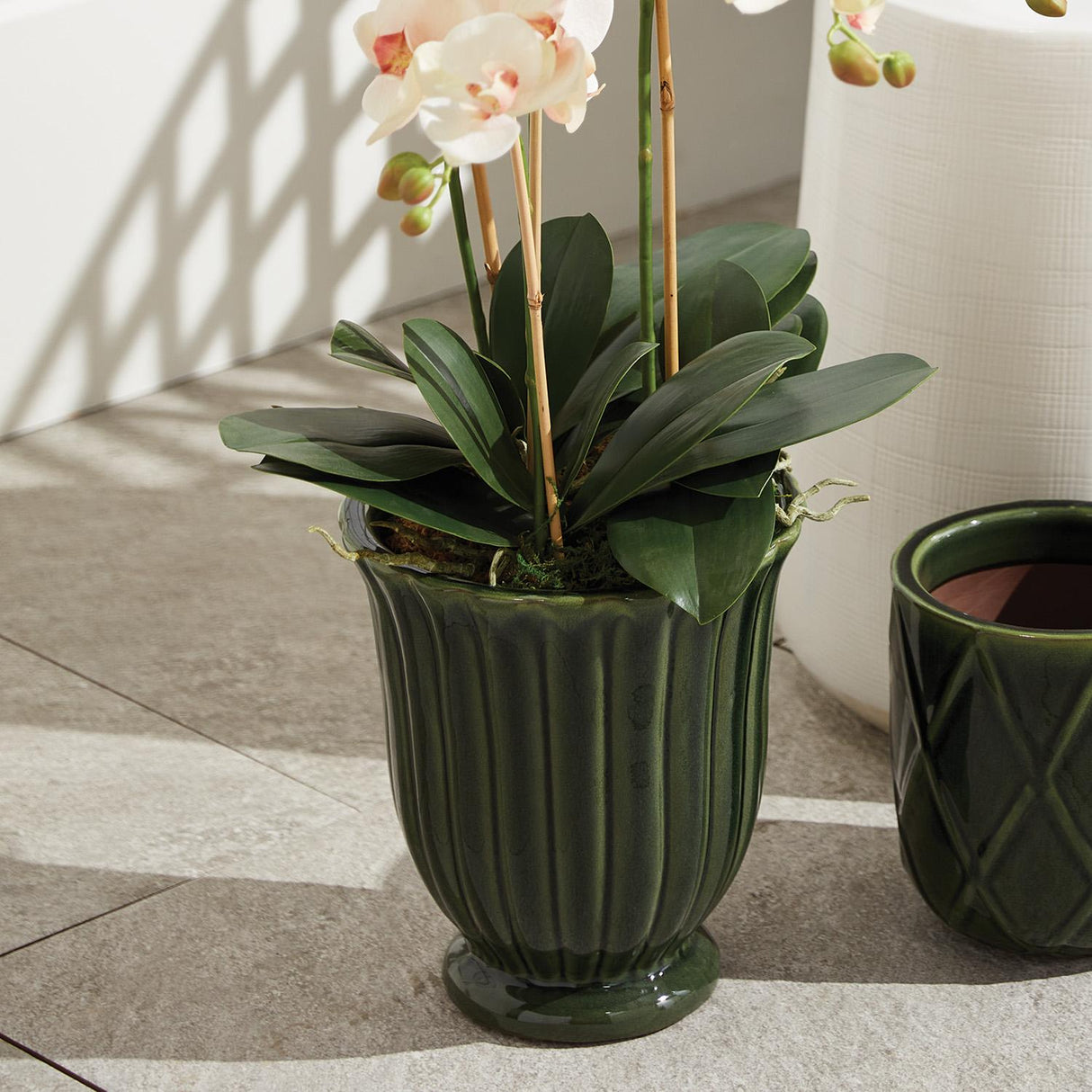 Napa Green KATHRYN POTS, SET OF 2