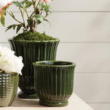 Napa Green KATHRYN POTS, SET OF 2