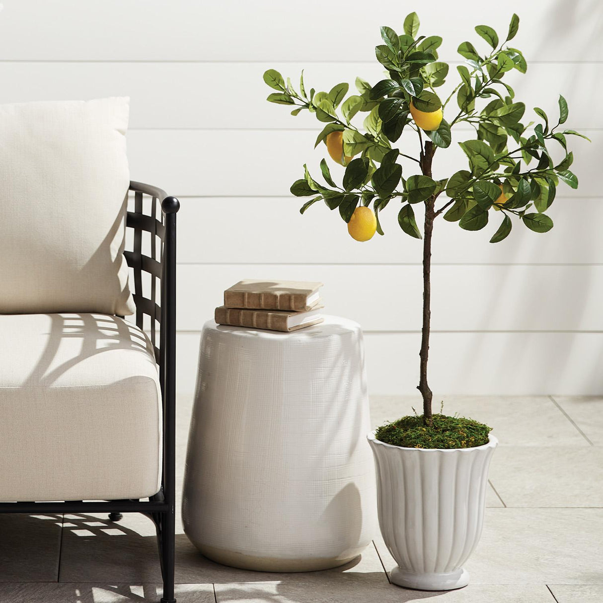 Napa White KATHRYN POTS, SET OF 2