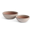 Napa Green NAYA LOW BOWLS, SET OF 2