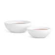 Napa White NAYA LOW BOWLS, SET OF 2