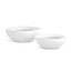 Napa White NAYA LOW BOWLS, SET OF 2