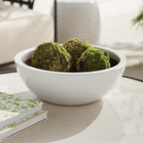 Napa White NAYA LOW BOWLS, SET OF 2