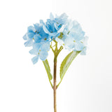 Napa Light Blue HYDRANGEA STEMS 18", SET OF 6
