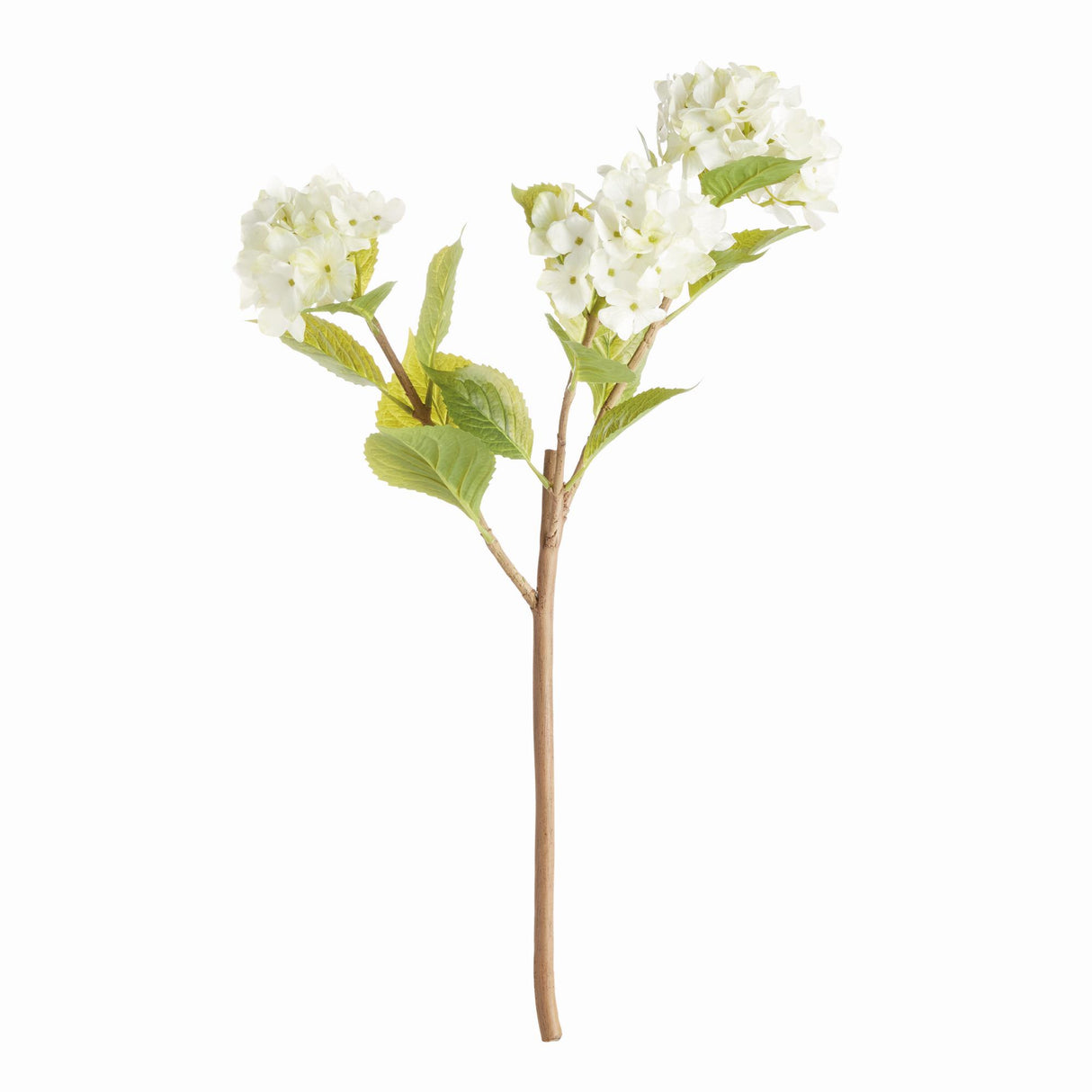 Napa White HYDRANGEA BRANCHES 31", SET OF 2