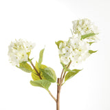 Napa White HYDRANGEA BRANCHES 31", SET OF 2