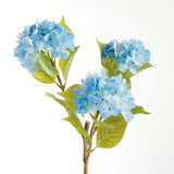 Napa Light Blue HYDRANGEA BRANCHES 31", SET OF 2