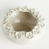Napa White PETITE FLEUR DECORATIVE BOWL