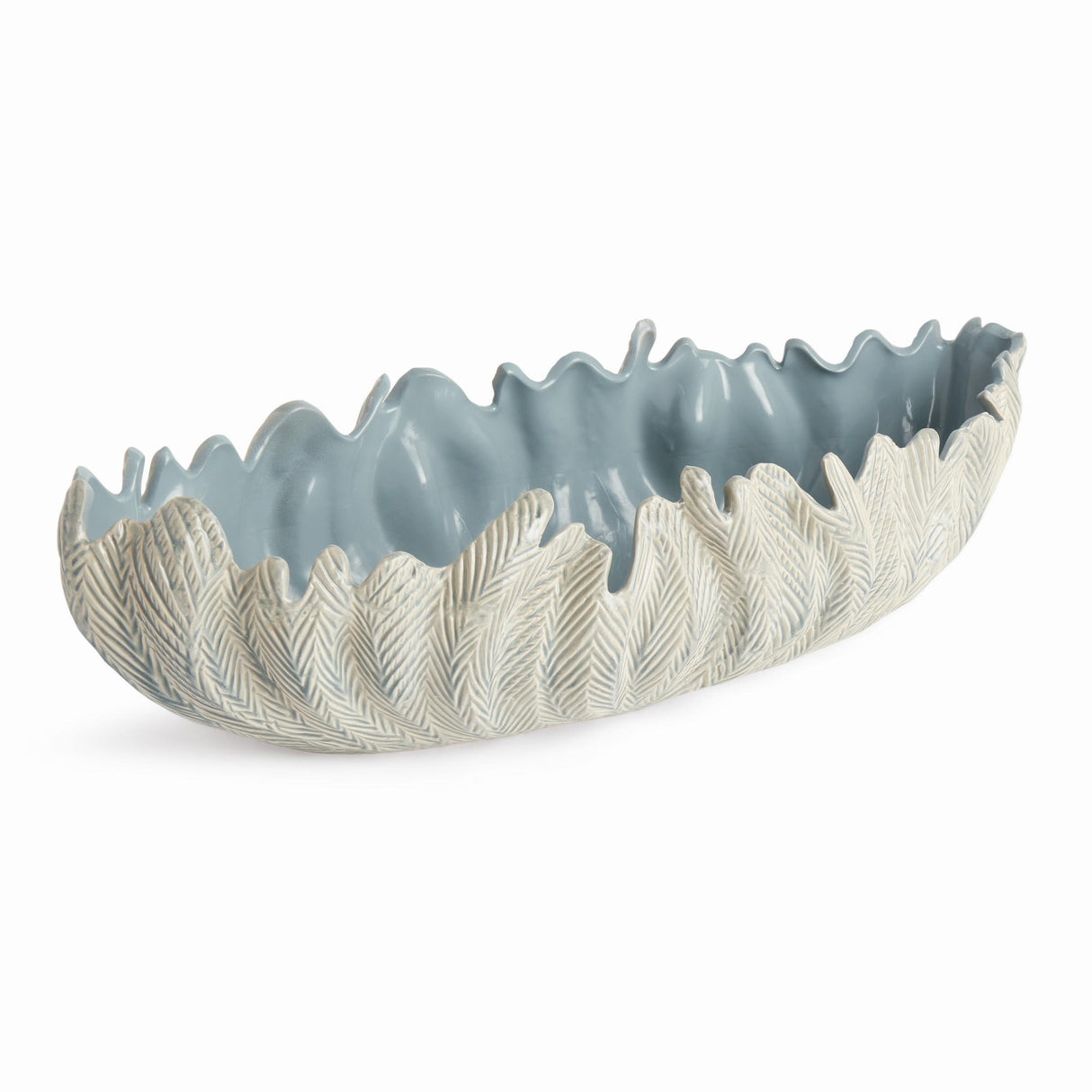 Napa Light Blue WINSLOW DECORATIVE OVAL BOWL
