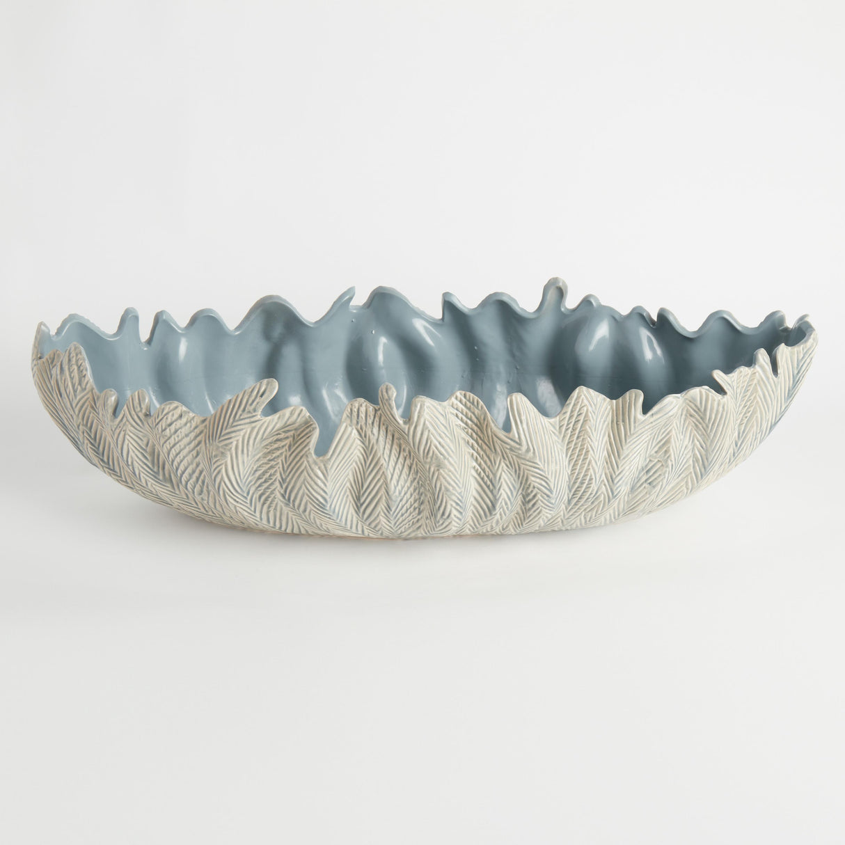 Napa Light Blue WINSLOW DECORATIVE OVAL BOWL
