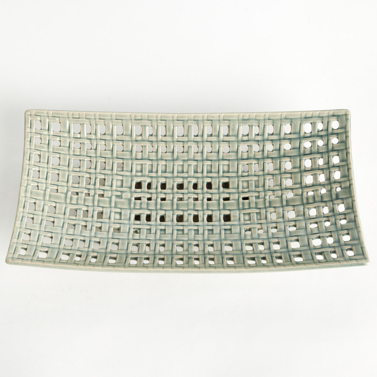 Napa Gray EMILY RECTANGULAR TRAY