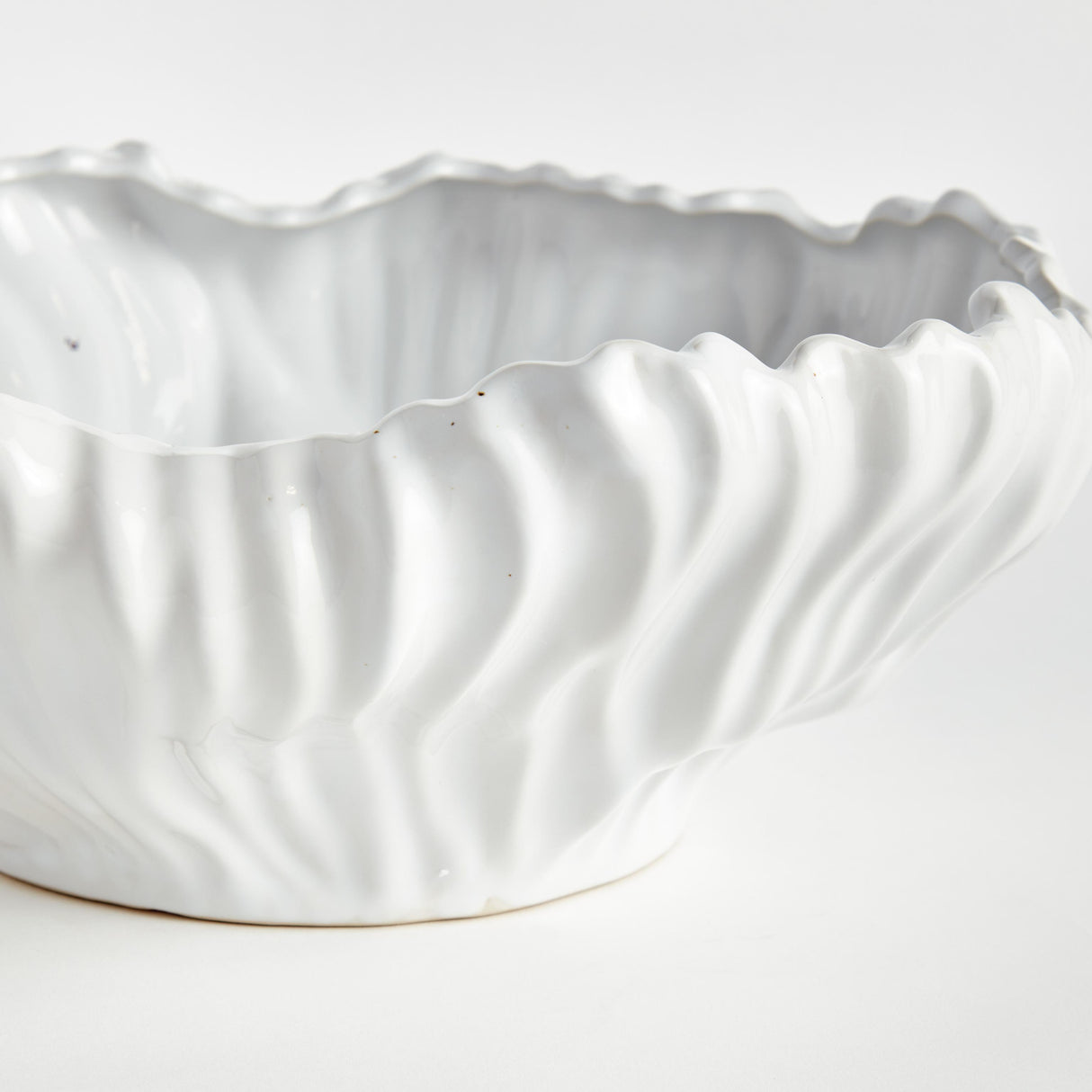 Napa White KINGSLEY DECORATIVE BOWL