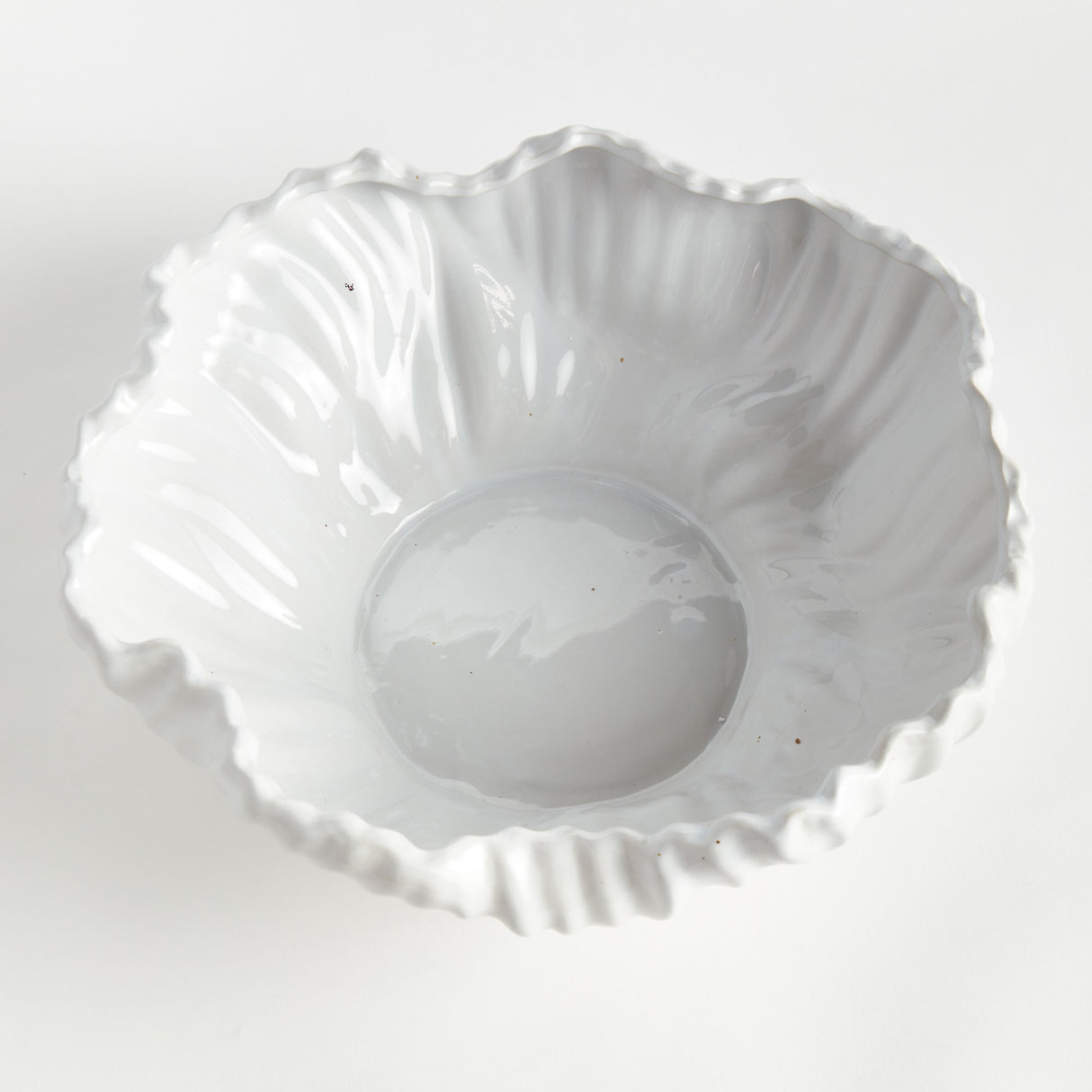 Napa White KINGSLEY DECORATIVE BOWL