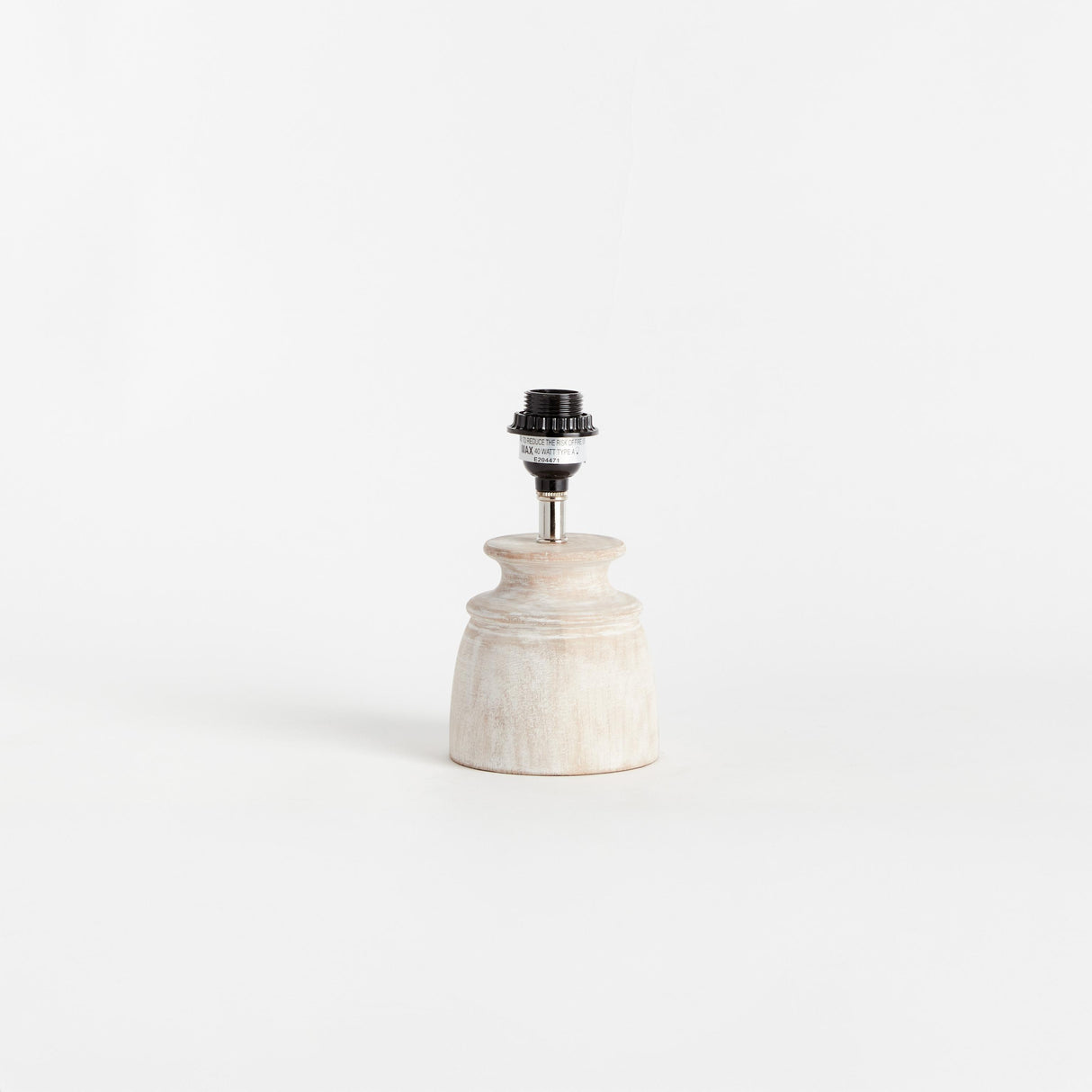 Napa Whitewash BENJI LAMP