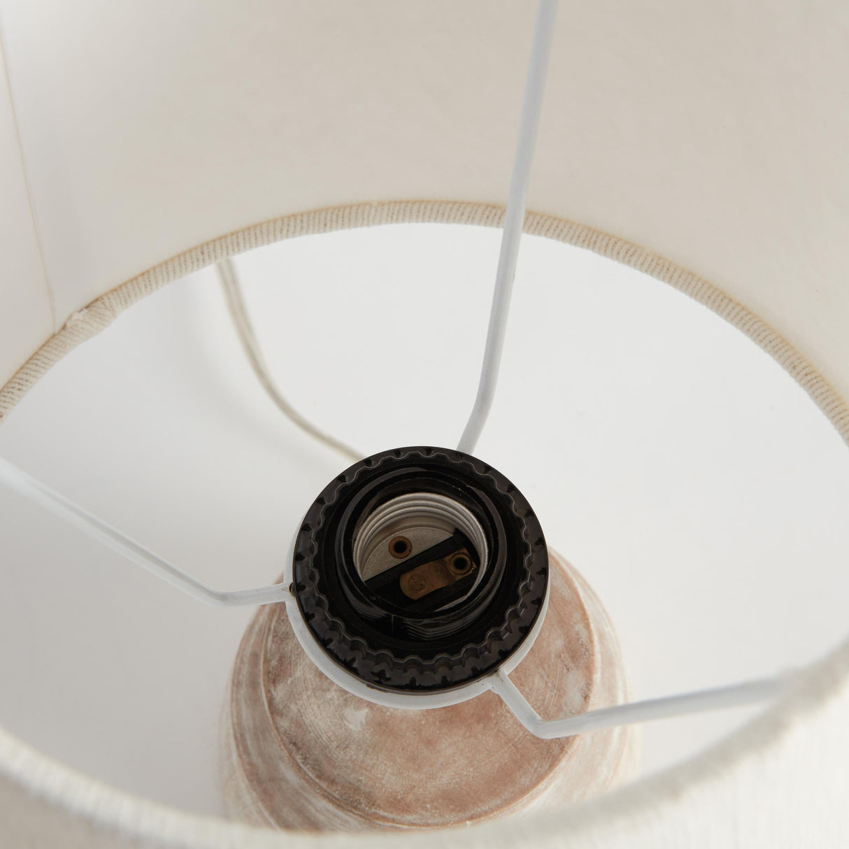Napa Whitewash BENJI LAMP