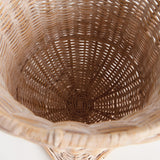 Napa Whitewash CHESAPEAKE RATTAN FOOTED URN NARROW