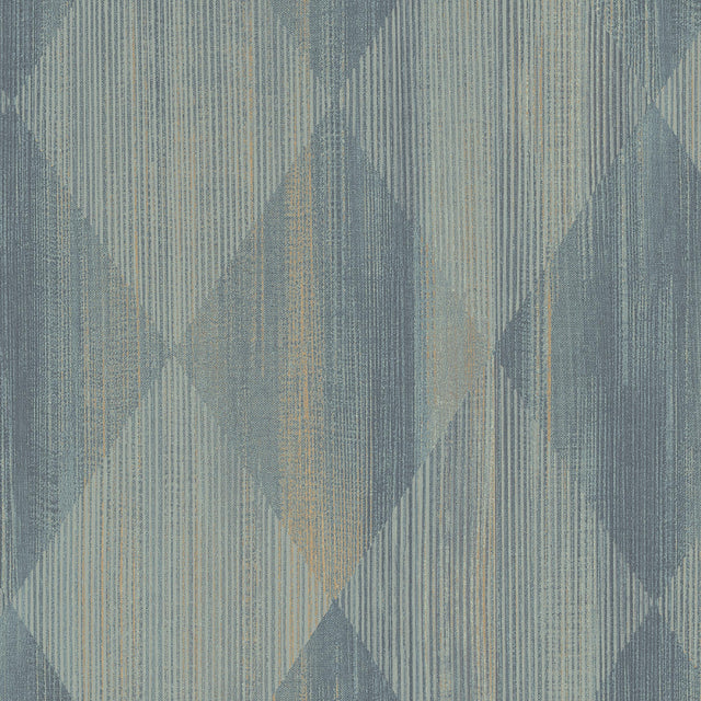 Armani Hokkaido Metallic Teal Wallpaper