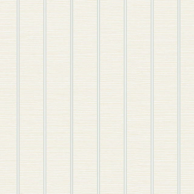 Armani Rebun Aqua On Beige Wallpaper