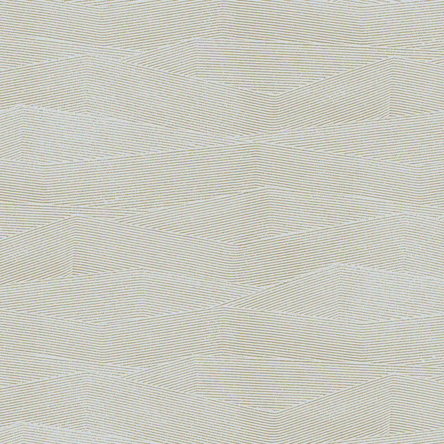 Armani Yakushima Metallic Gold On Light Blue Wallpaper