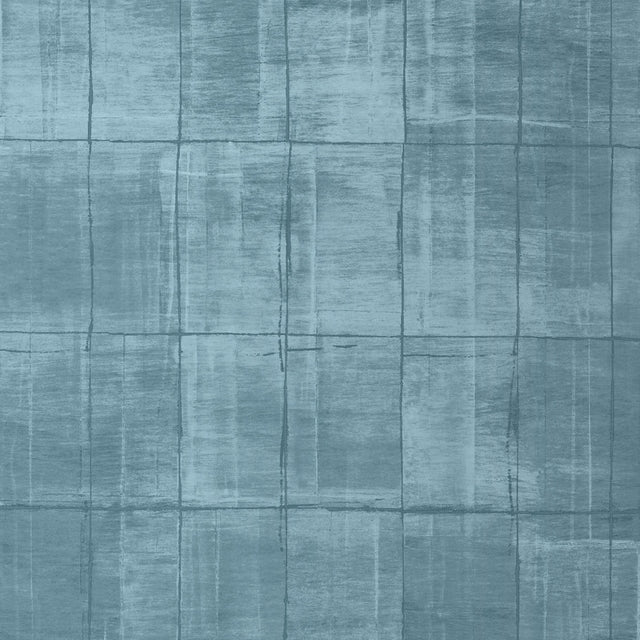 Armani Kyushu Metallic Blue Wallpaper