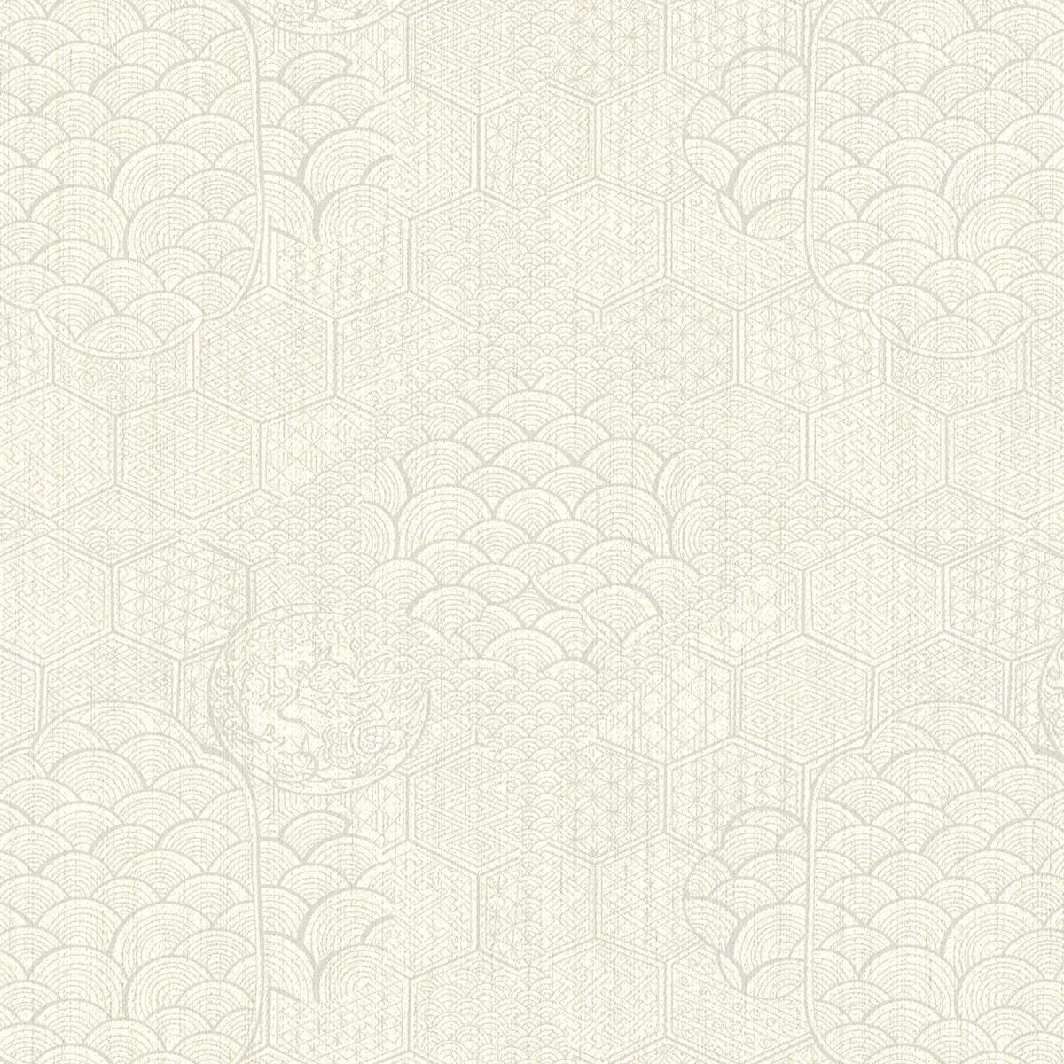 Armani Towada Fil Cream Wallpaper
