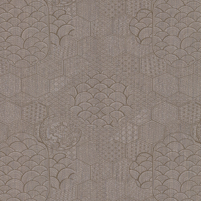Armani Towada Fil Brown Wallpaper