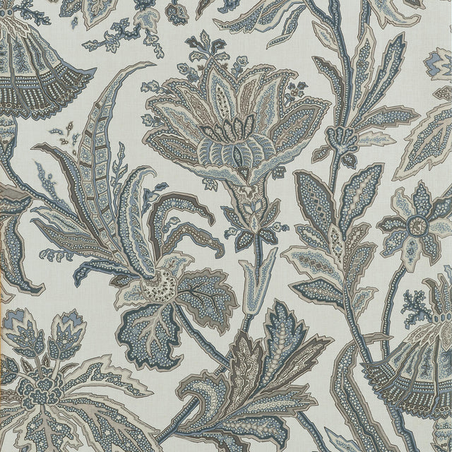 Thibaut Breckenridge Grey And Beige Wallpaper