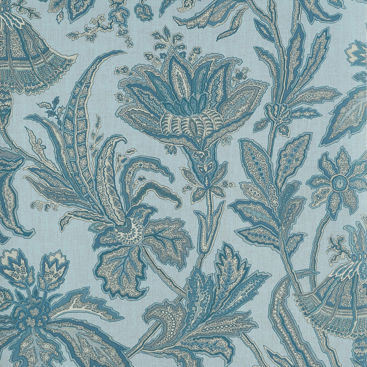 Thibaut Breckenridge Spa Blue Wallpaper