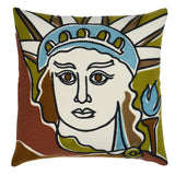 Schumacher Chartreuse 16" x 16" Libert Pillow