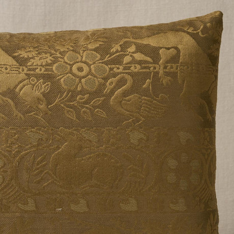 Schumacher Bronze 16" x 12" Animali Pillow