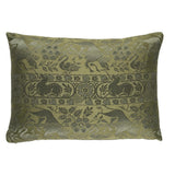 Schumacher Moss 16" x 12" Animali Pillow