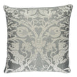 Schumacher Mist 22" x 22" Dougal Damask Pillow