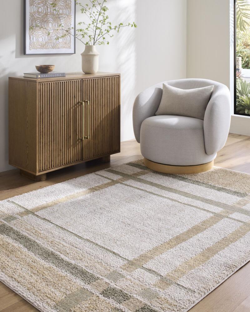 Livabliss La Luna LUU-2314 5'3" x 7' Machine Woven Rug