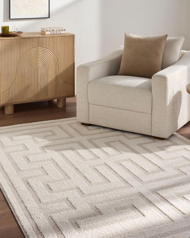 Livabliss The Studio Edit RZSE-2306 5'3" x 7' Machine Woven Rug
