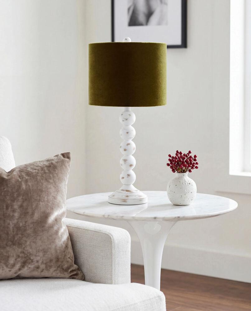 Livabliss Zelda ZEL-015 27"H x 13"W x 15"D Table Lighting