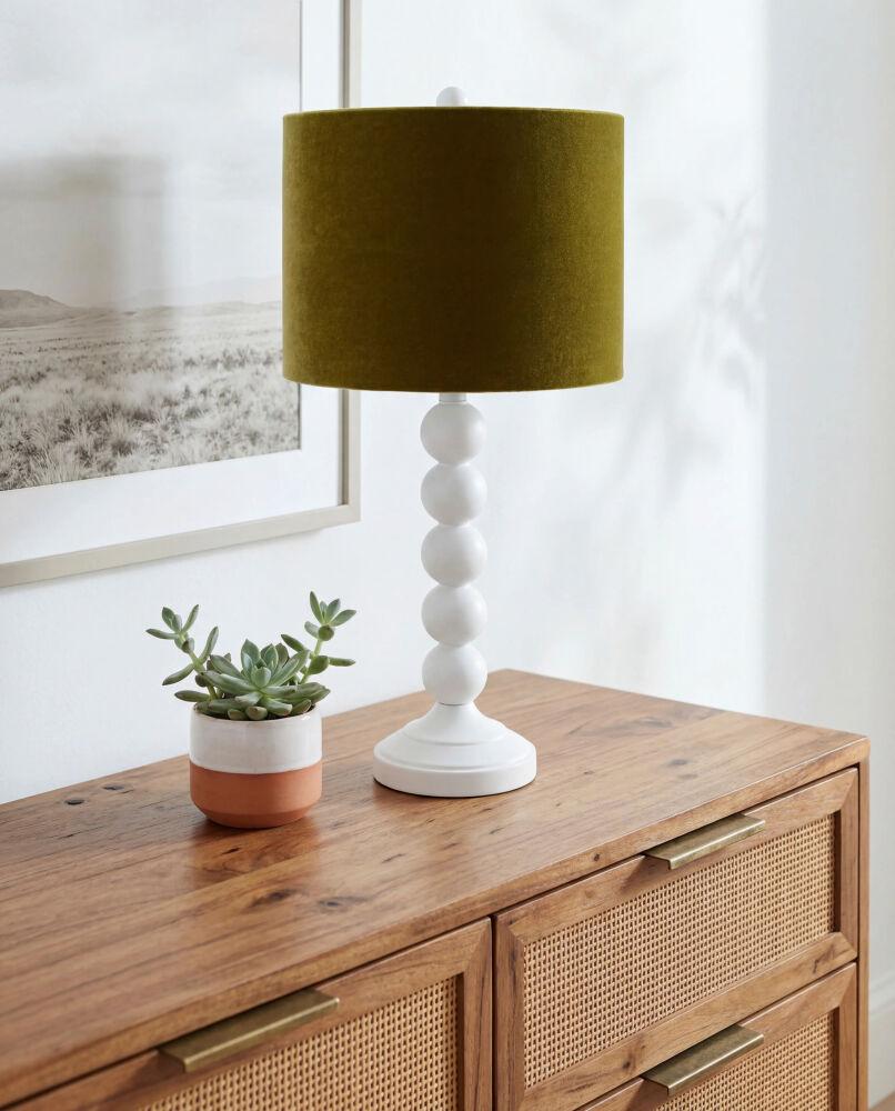 Livabliss Zelda ZEL-016 27"H x 13"W x 15"D Table Lighting
