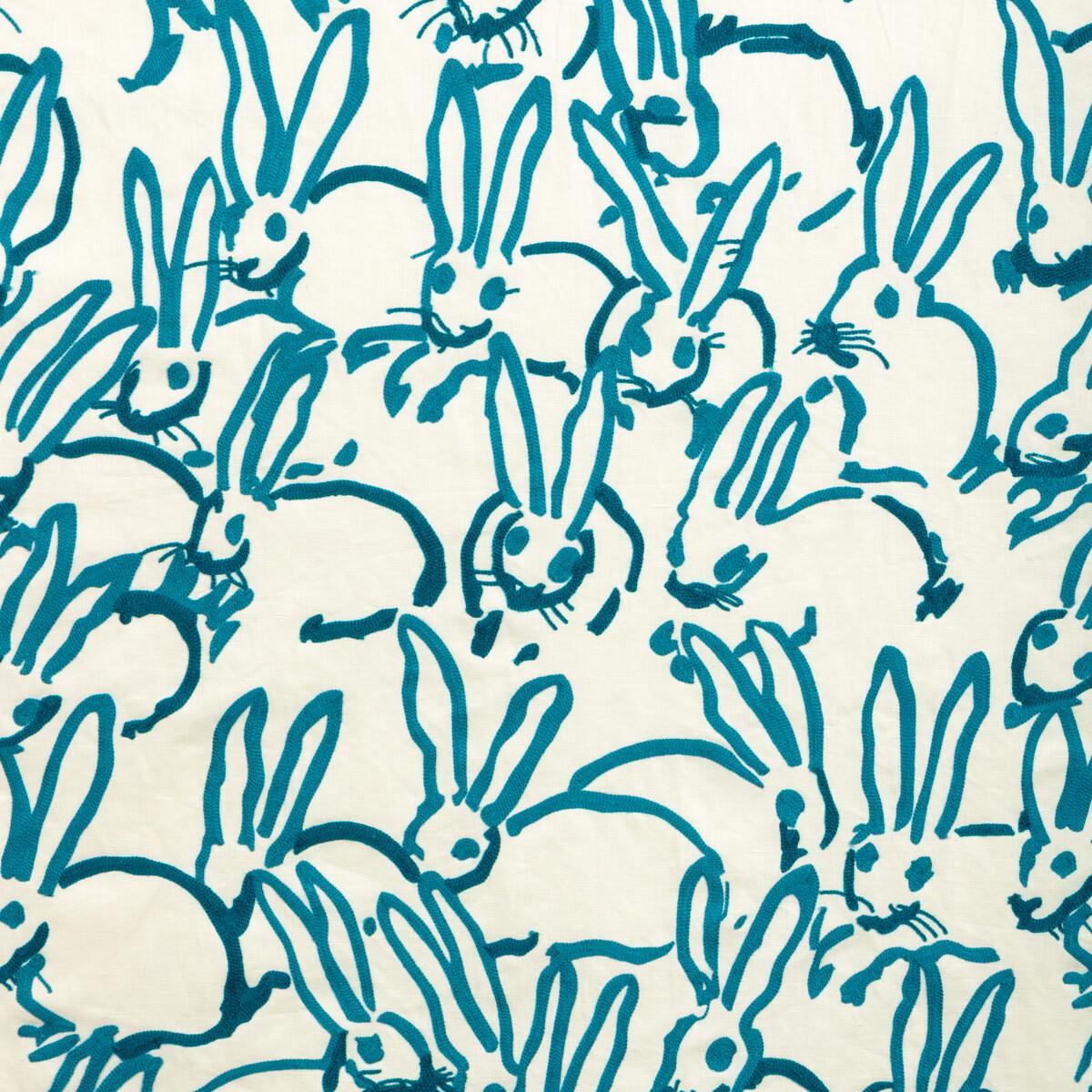 Lee Jofa HUTCH CREWEL TEAL Fabric