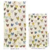 Lee Jofa FLUTTER SISAL RAINBOW Wallpaper