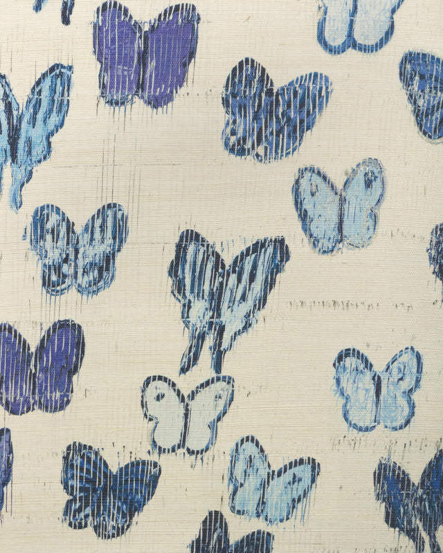 Lee Jofa FLUTTER SISAL THE BLUES Wallpaper
