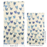Lee Jofa FLUTTER SISAL THE BLUES Wallpaper