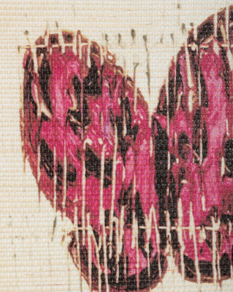 Lee Jofa FLUTTER SISAL SUNSET Wallpaper