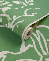 Lee Jofa HULA SISAL SAGE Wallpaper
