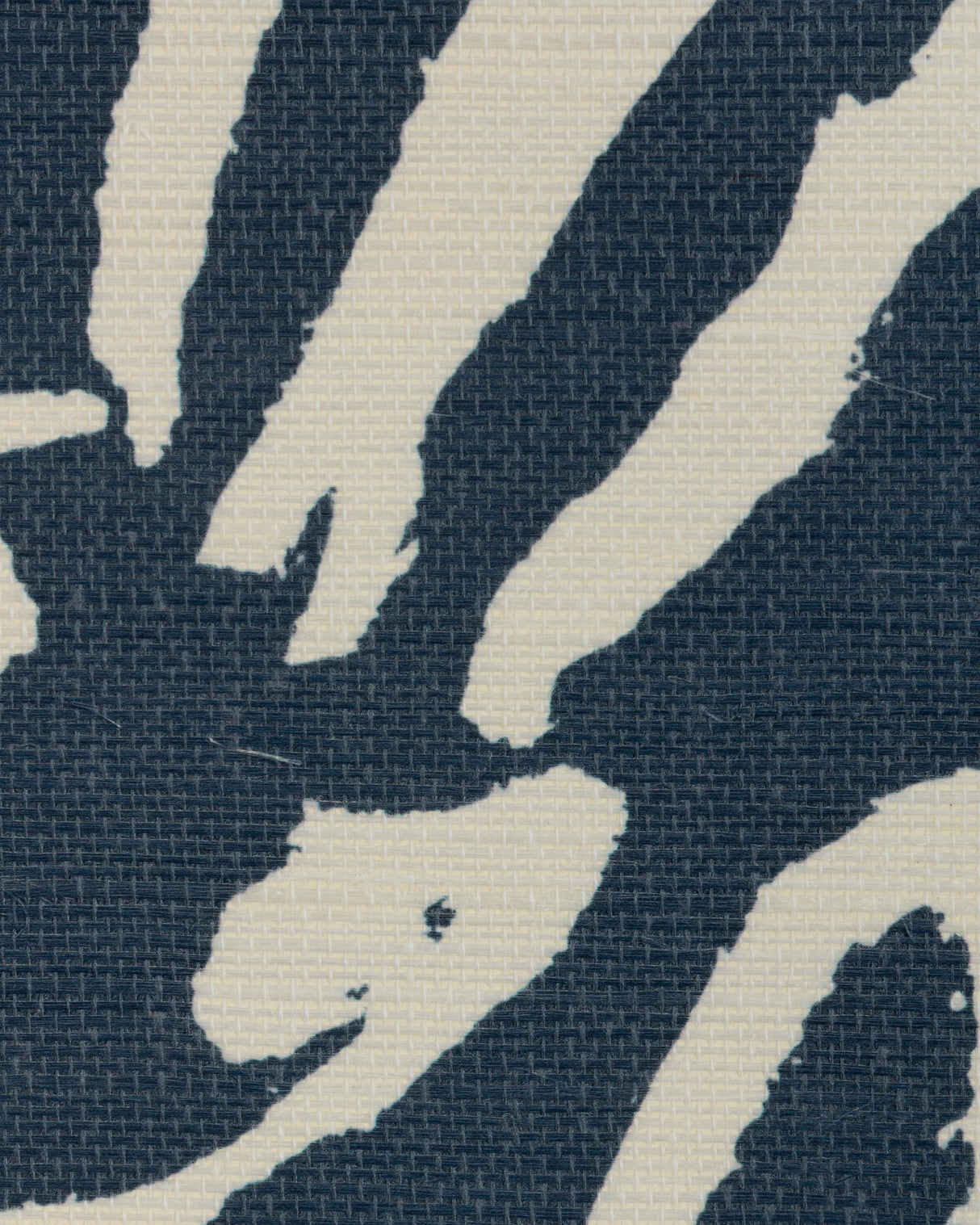Lee Jofa HULA SISAL NAVY Wallpaper