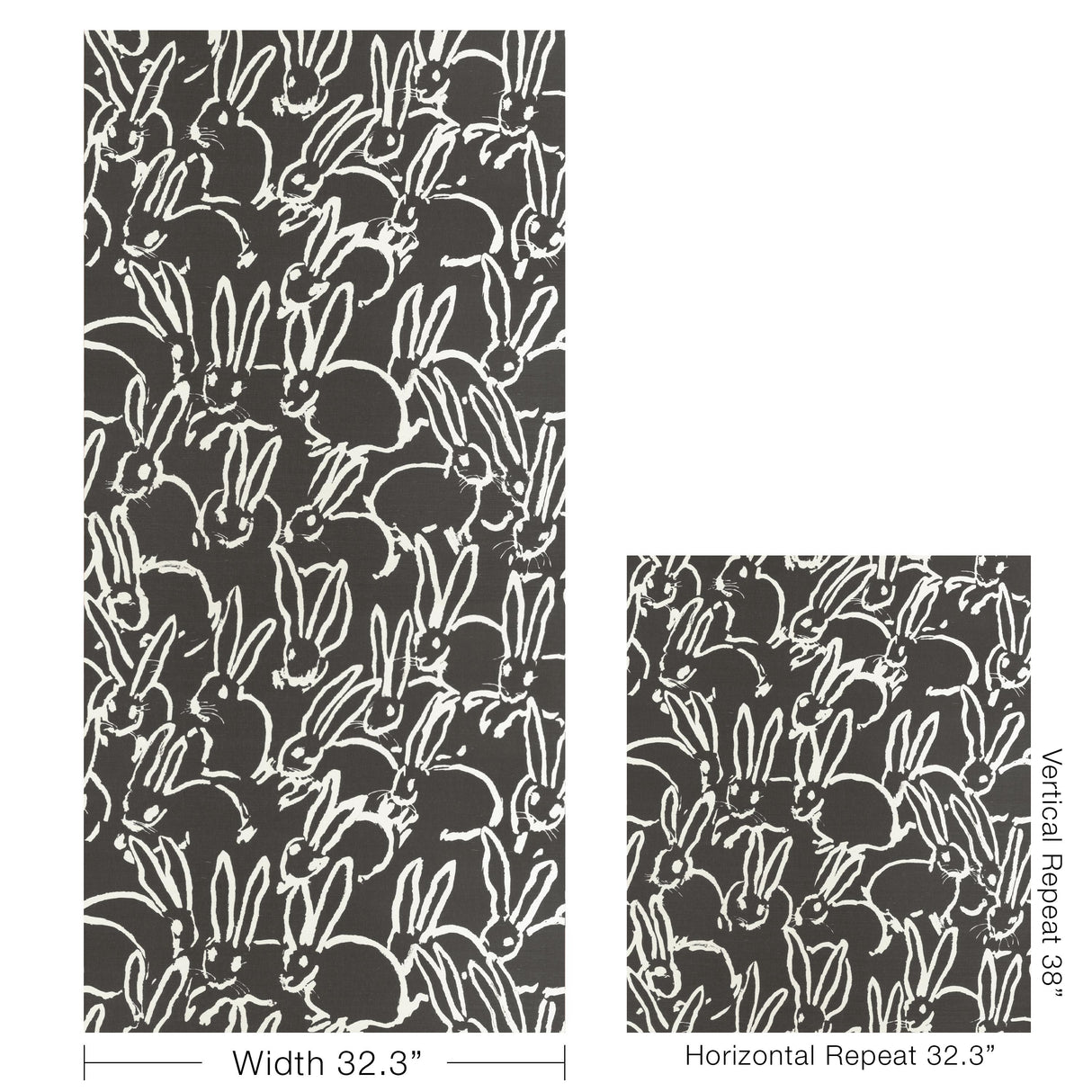 Lee Jofa HULA SISAL INK Wallpaper