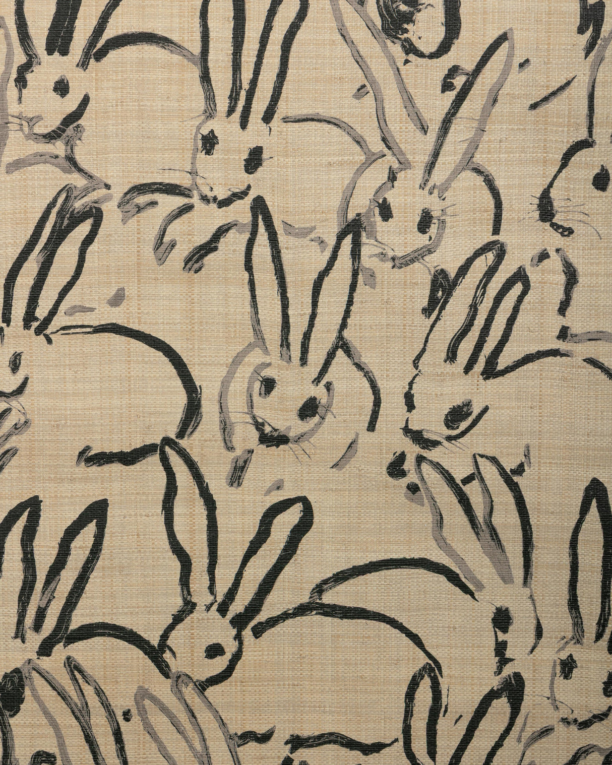 Lee Jofa HUTCH RAFFIA INK Wallpaper