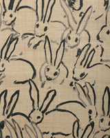 Lee Jofa HUTCH RAFFIA INK Wallpaper