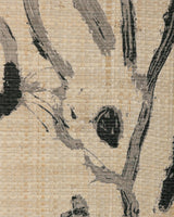 Lee Jofa HUTCH RAFFIA INK Wallpaper