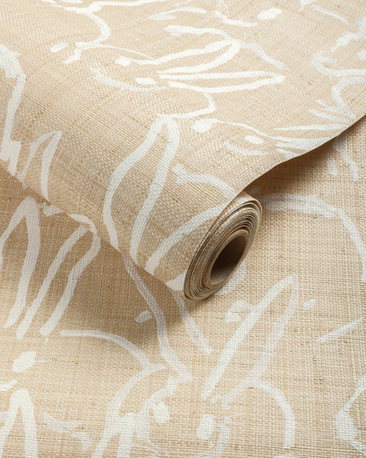 Lee Jofa HUTCH RAFFIA IVORY Wallpaper