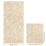 Lee Jofa HUTCH RAFFIA IVORY Wallpaper